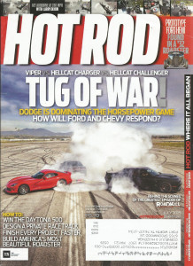 HOT ROD 2015 JULY - HELLCAT vs HELCAT vs VIPER, MOST BEAUTIFUL ROADSTER